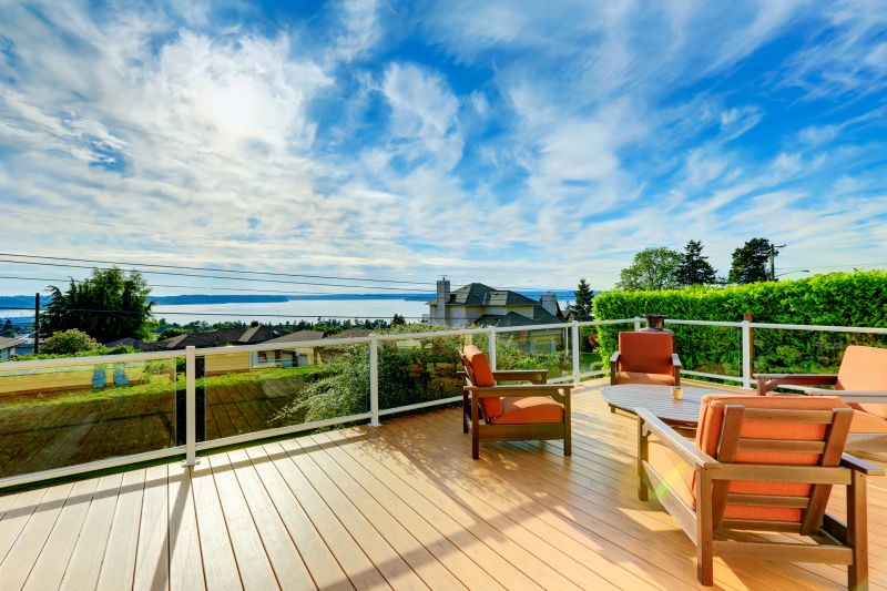 Corner View of a Deck