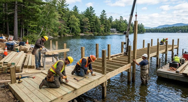 Dock Construction in Alpharetta, GA