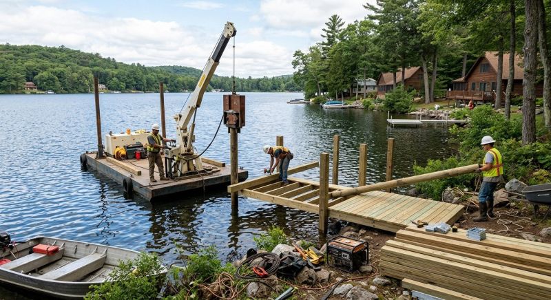 Dock Replacement in Alpharetta, GA