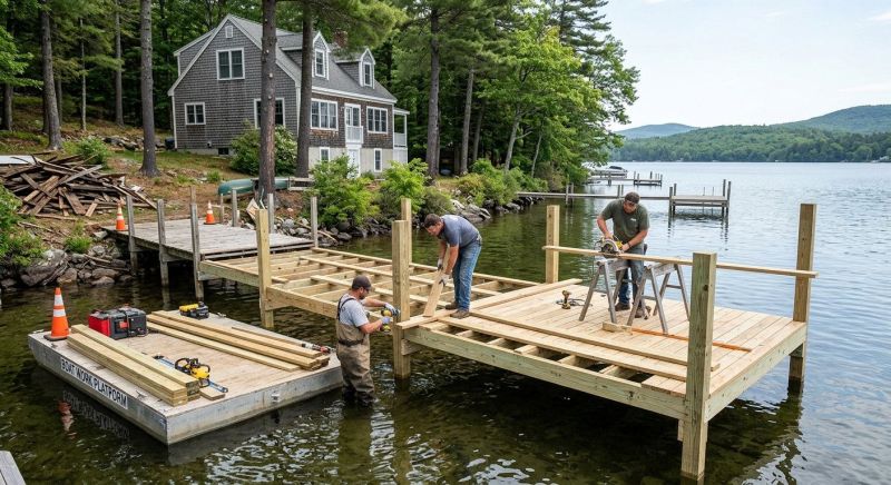 Water Dock Installation in Alpharetta, GA