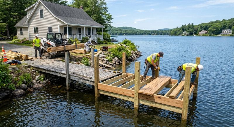 Water Dock Installation in Olathe, KS